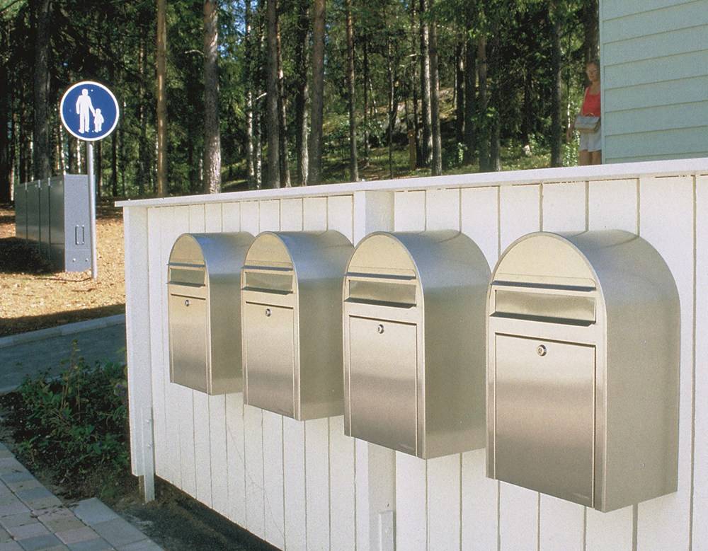 Postkast Bobi Classic Rvs-4