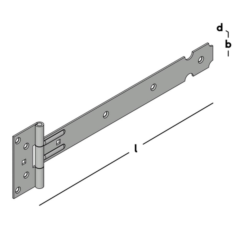 GB Kruisheng Verzinkt 300 Mm-1