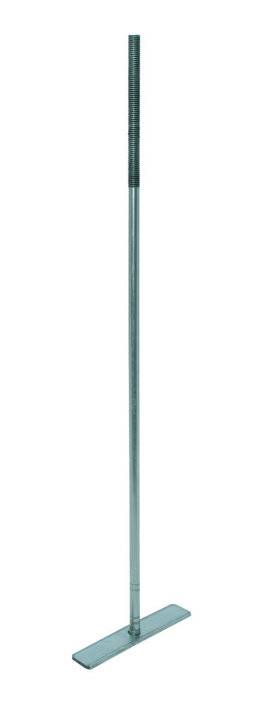GB Muurplaatanker M12x500mm Verz M/Plaat Zonder Moer-0