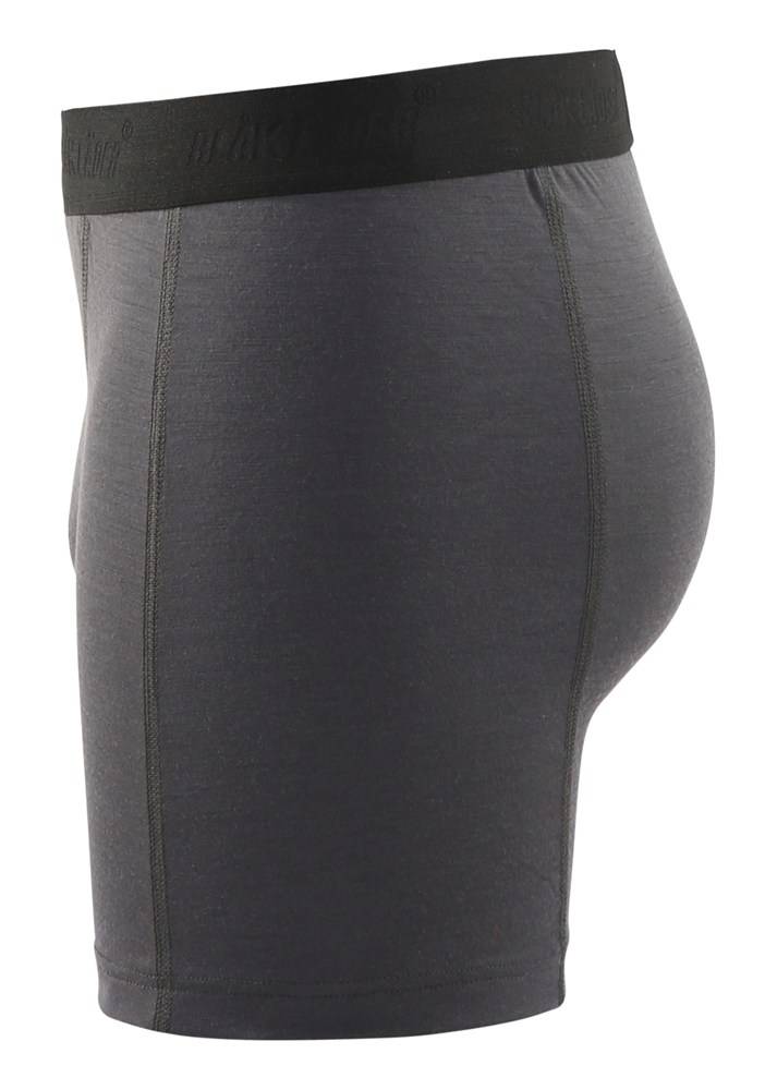Blakläder Boxershort 100% Merino Xlight Donkergrijs / Geel Xl-2