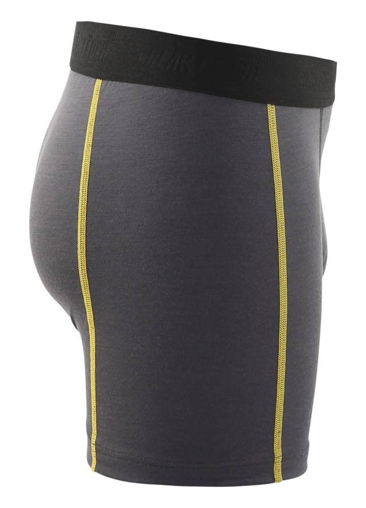 Blakläder Boxershort 100% Merino Xlight Donkergrijs / Geel Xl-3