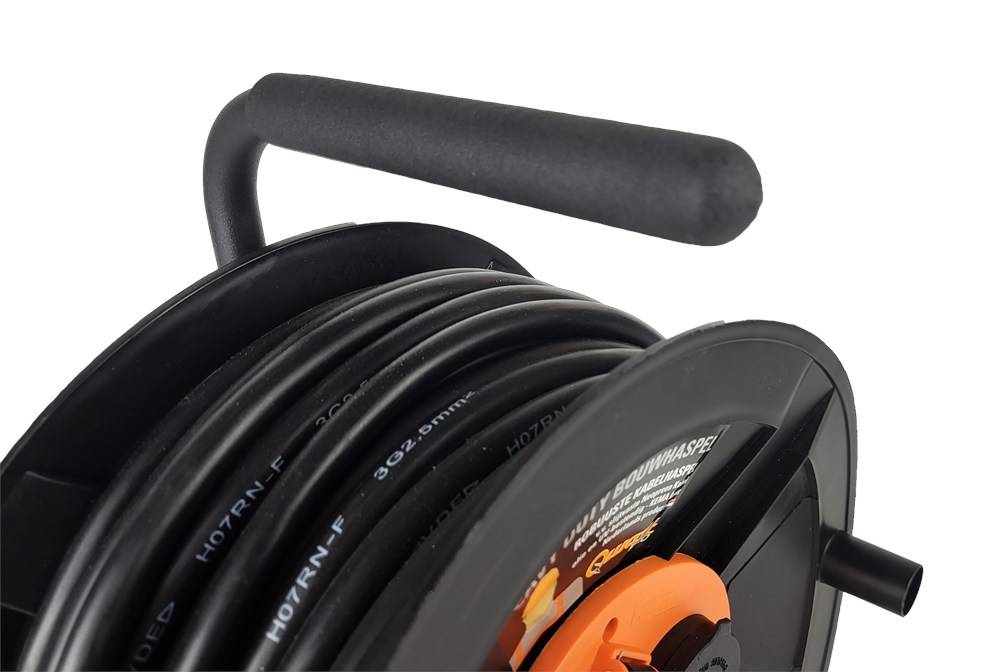 Kabelhaspel Qwatt Pro 1111020 Neopreen 50Mtr 3X1,5-1