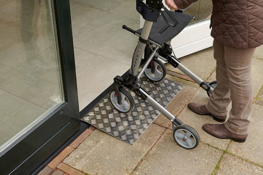 Secucare Aluminium Drempelhulp Hoogte 30-70Mm.-2