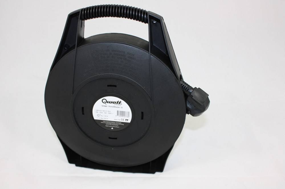 Kabelhaspel Qwatt Pro 1015001 Homemaster 10Mtr.3X1.5-2