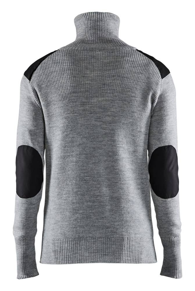 Blakläder Wollen Sweater Grijs Melee / Donkergrijs Xl-1