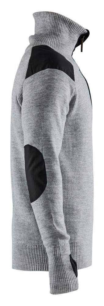 Blakläder Wollen Sweater Grijs Melee / Donkergrijs Xl-3