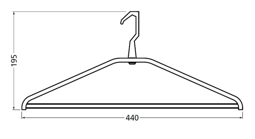 Garderobe Kleerhanger 1262 Gardelux 1 Hermeta-1