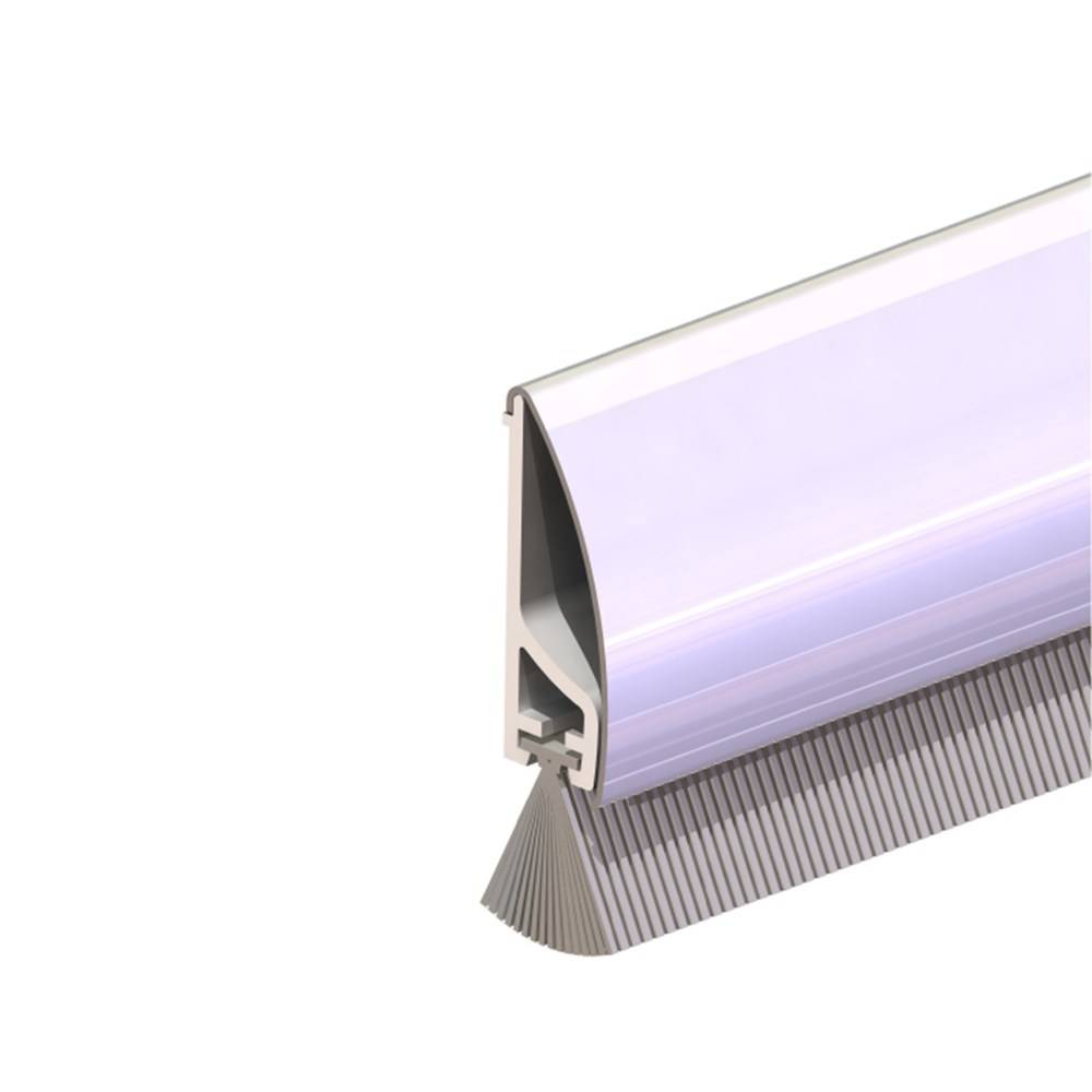 ELLEN Dorpelstrip Ads M/Borstel Inox (Rvs) De Luxe 100Cm-0