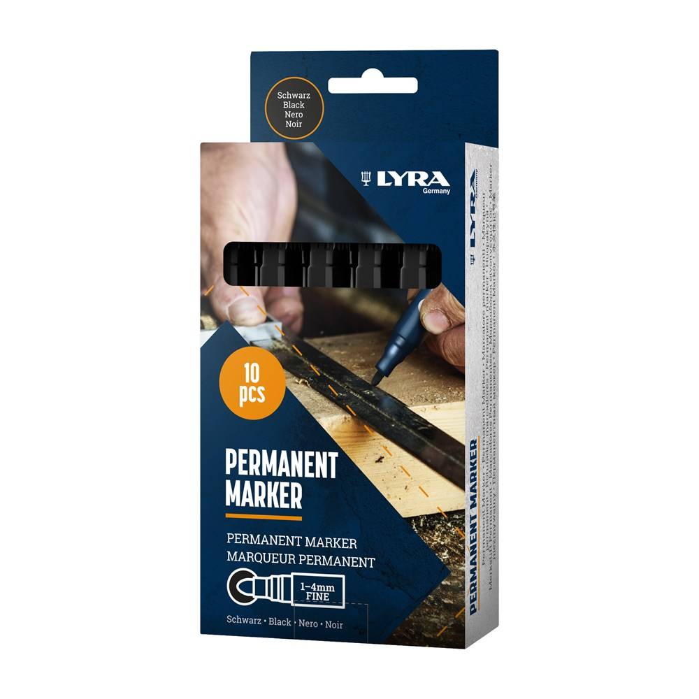 LYRA Bleistiftfabrik Viltstift Zwart Lyra-2