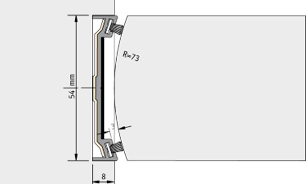 ALPROKON Brandvertr. Stijlprofiel Uitv.402 (Was 202) 2400Mm-1
