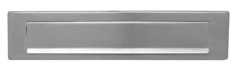 GPF Bouwbeslag Gpf Briefplaat Type 9830.09 Rvs (340X77mm.)-0