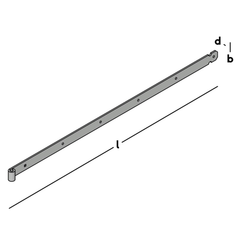 GB Duimheng Verzinkt 45X6.0X1200mm-1