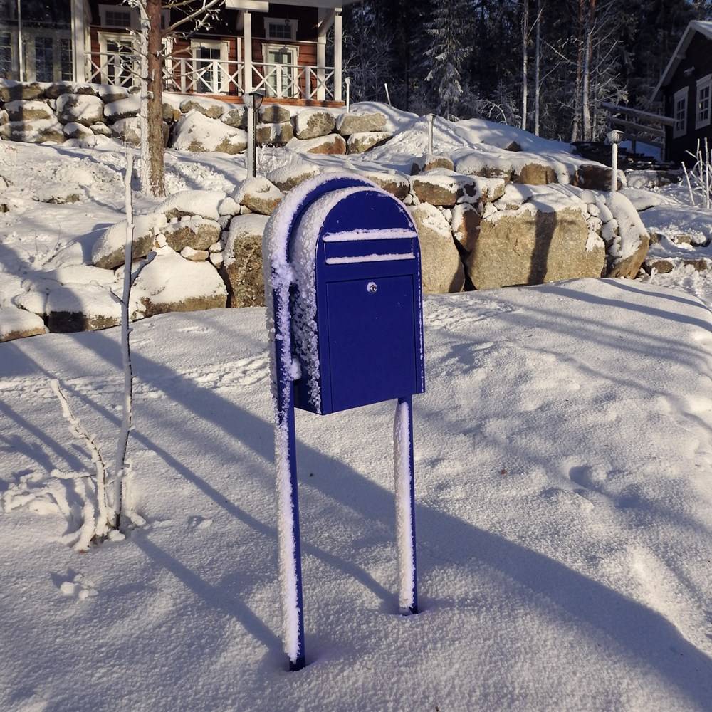 Postkast Bobi Classic Blauw Ral 5003-1