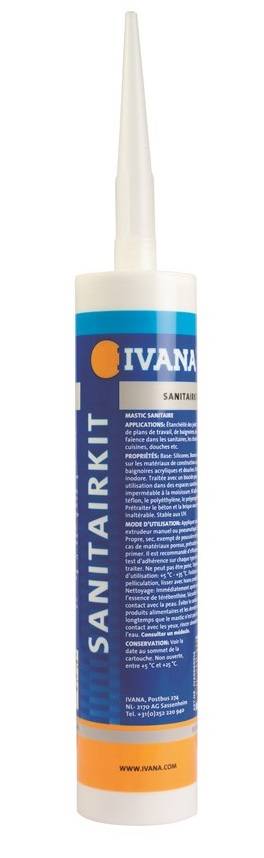 Ivana Sanitairkit Wit Koker 310Ml-0
