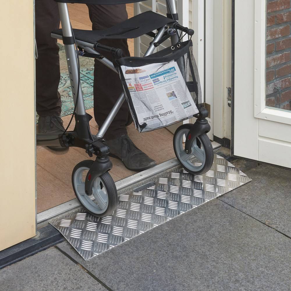 Secucare Aluminium Drempelhulp Hoogte 0-30Mm.-1