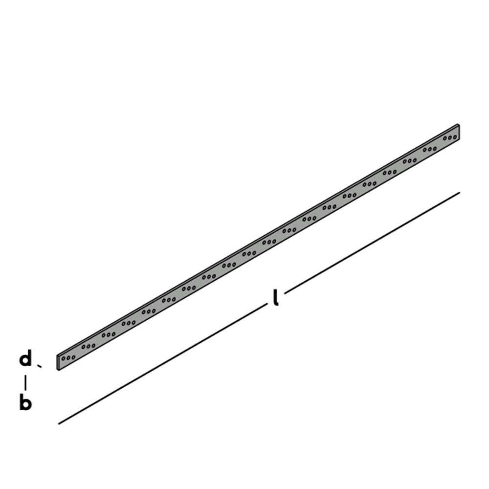 GB Ankerstrip Verzinkt 1000X30x5mm-1