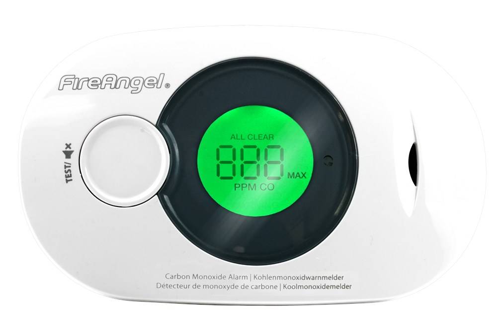 FIREANGEL Koolmonoxidemelder Digitaal Fire Angel Fa3322-Eux10-1