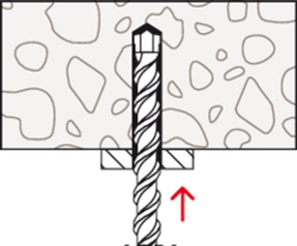 FISCHER Plafondspijker Fdn Ii 6/5 - 100 stuks-2