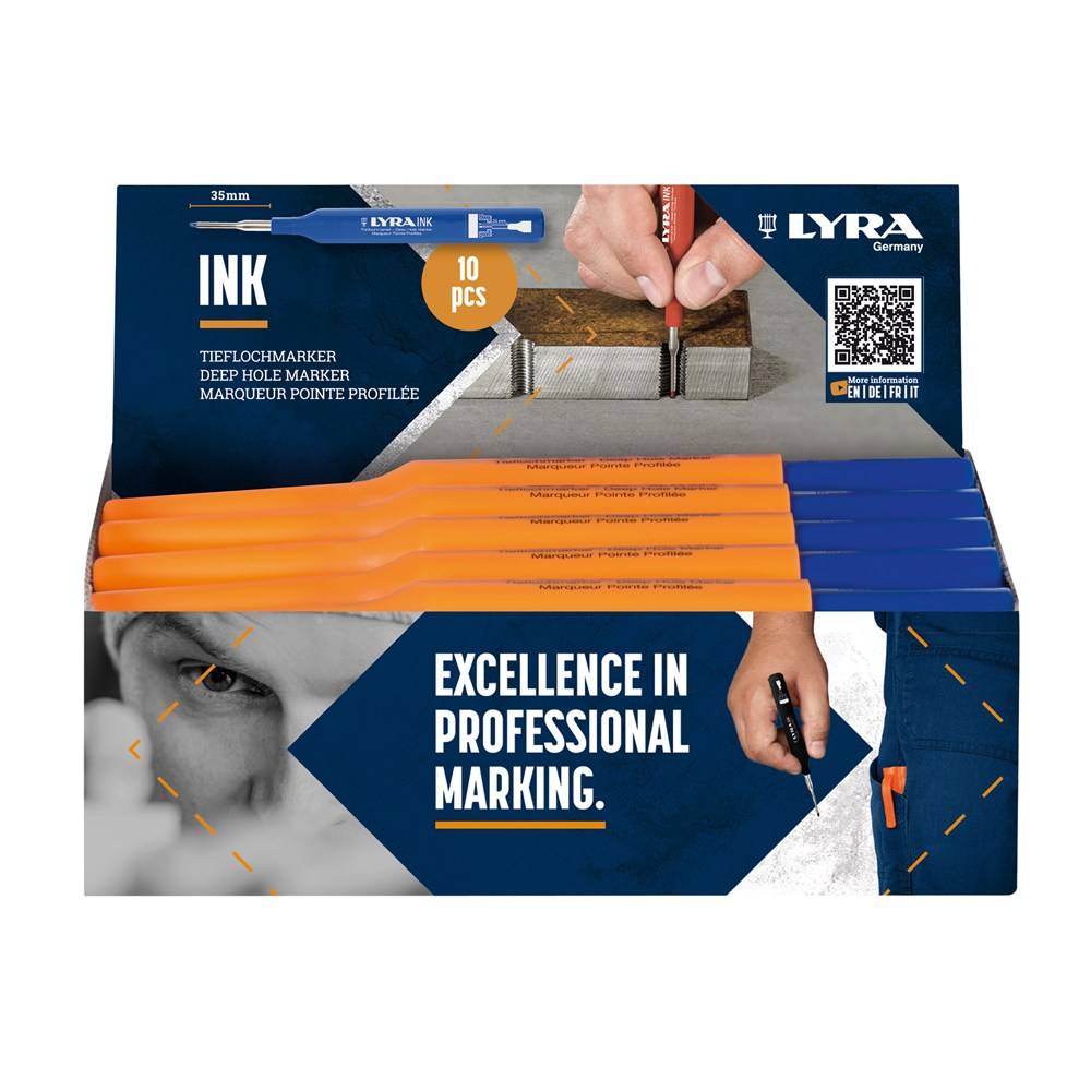 LYRA Bleistiftfabrik Lyra Ink Markeerstift Blauw-1