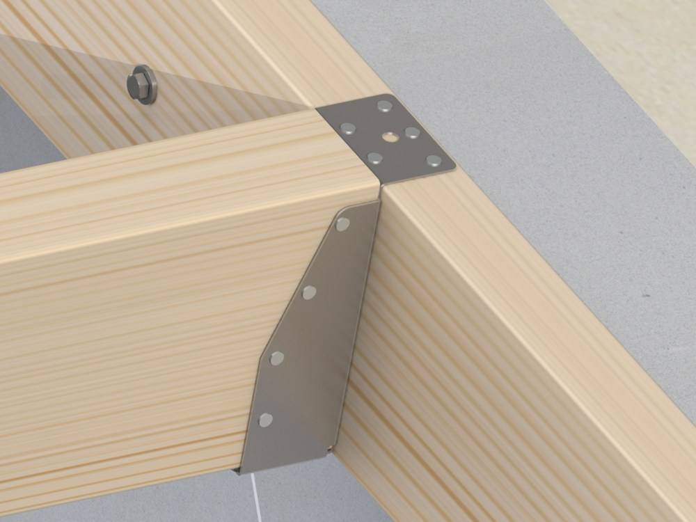 GB Enkele Balkdrager Lange Lip Verzinkt 71X171mm-1