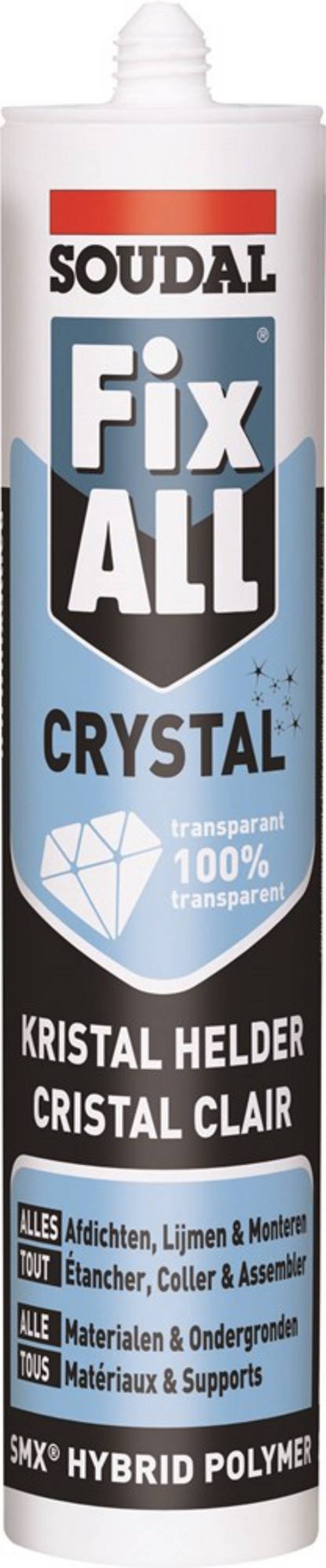 Soudal Fix All Flexi Crystal 290Ml