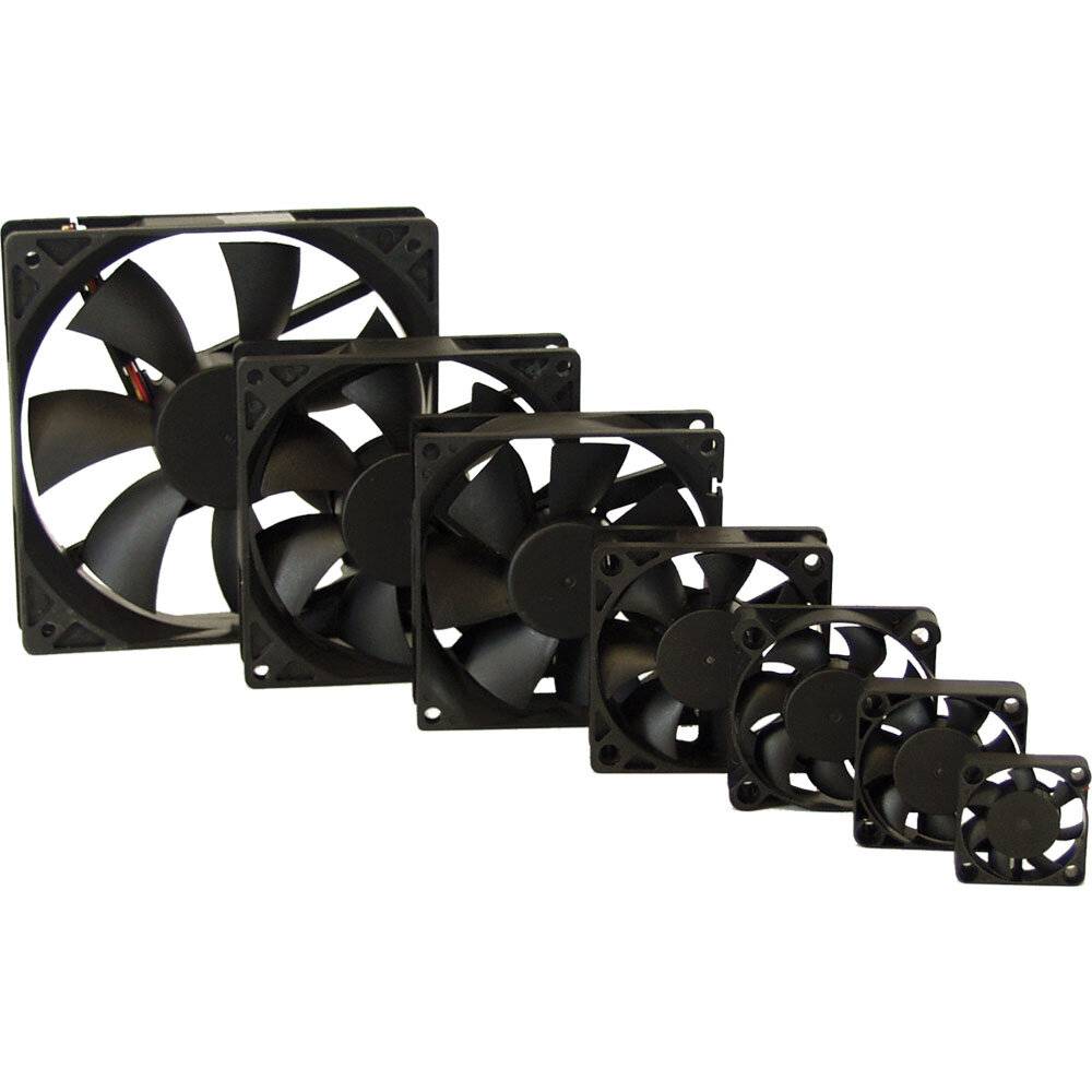 Titan ventilator (case fan) voor in de PC met dubbele kogellager - 60 x 60 x 20 mm-2