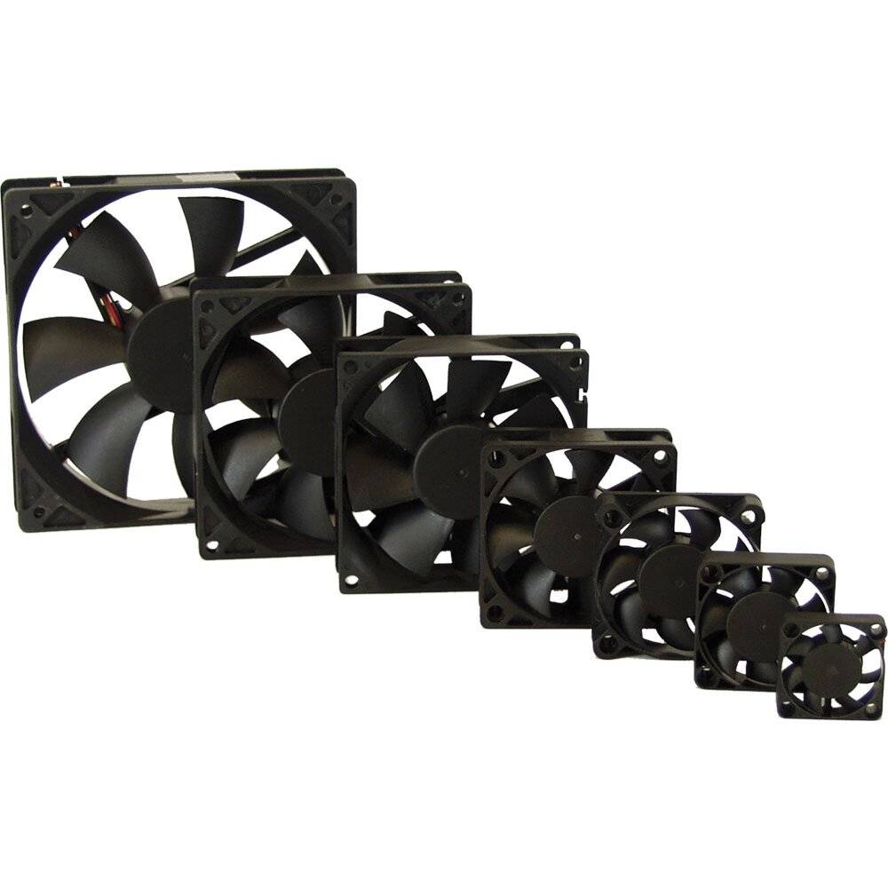 Titan ventilator (case fan) voor in de PC met dubbele kogellager - 60 x 60 x 20 mm-2