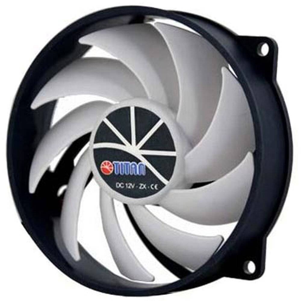 Titan Kukri-series ventilator (case fan) voor in de PC met Z-Axis lager en PWM-functie - 95 x 95 x 25 mm-4