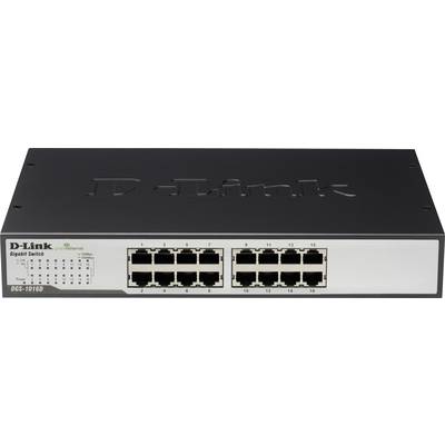 D-Link DGS-1016D Netwerk switch  16 poorten 1 GBit/s  