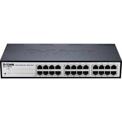 D-Link DGS-1100-24 Netwerk switch  24 poorten 1 GBit/s  