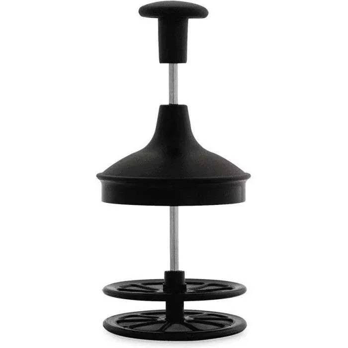 Handmatige melkopschuimer - BIALETTI - PERFETTO CREMA - 330 ml - Zwart-2