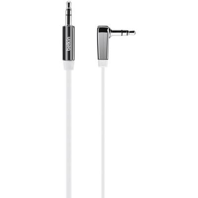Belkin AV10128cw03-WHT Jackplug Audio Aansluitkabel [1x Jackplug male 3,5 mm - 1x Jackplug male 3,5 mm] 0.90 m Wit Zeer 