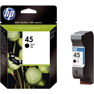 HP Inktcartridge 45 Origineel  Zwart 51645AE Inkt