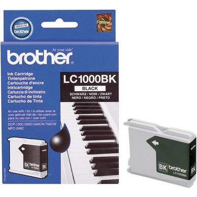 Brother Inktcartridge LC-1000BK Origineel  Zwart LC1000BK