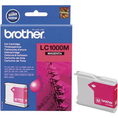 Brother Inktcartridge LC-1000M Origineel  Magenta LC1000M