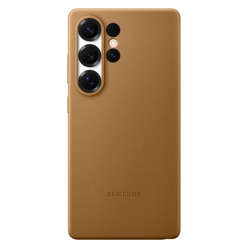 Originele KindSuit Vegan Leather Case Samsung Galaxy S25 Ultra - Bruin-5