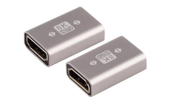 ShiverPeaks SHVP SP10-01056 - Adapter HDMI-aansluiting/aansluiting 8K 60 Hz metaal - Kabel-1