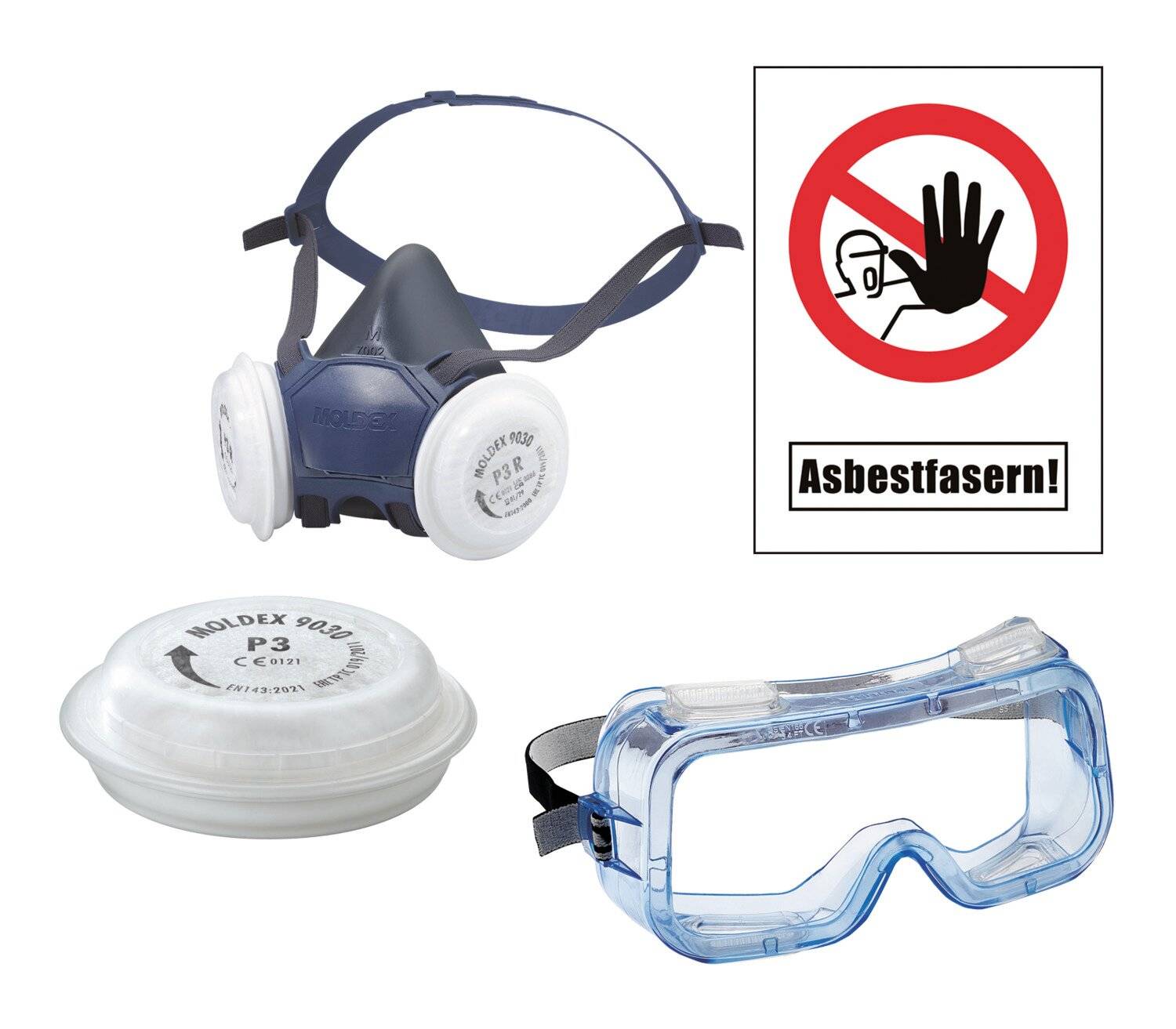Cimco Werkzeuge Asbest Set Comfort 145090-1