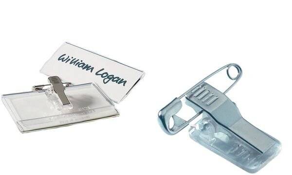 Duurzame naamplaatjes met clip, 40x75 mm, acryl, verpakking van 25 stuks.-7