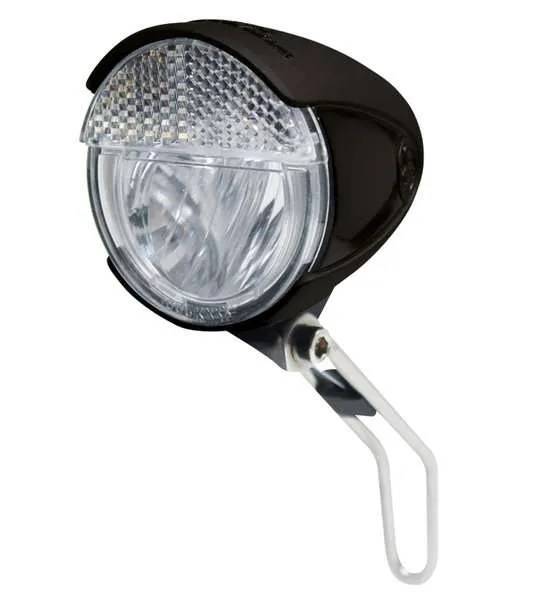 Koplamp Trelock LS583 Bike-i Retro - Zwart - 15-Lux - Dynamomontage-0