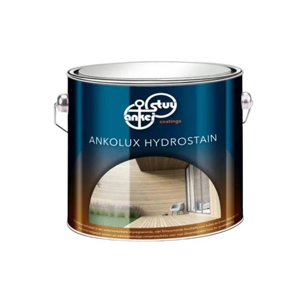 ANKER STUY Houtbeits Hydrostain Zwart Ral9005 2,5L-0