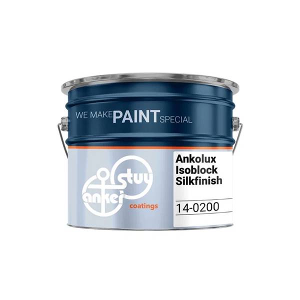 ANKER STUY Muurverf Isoblock Silkfinish Wit 10L-0