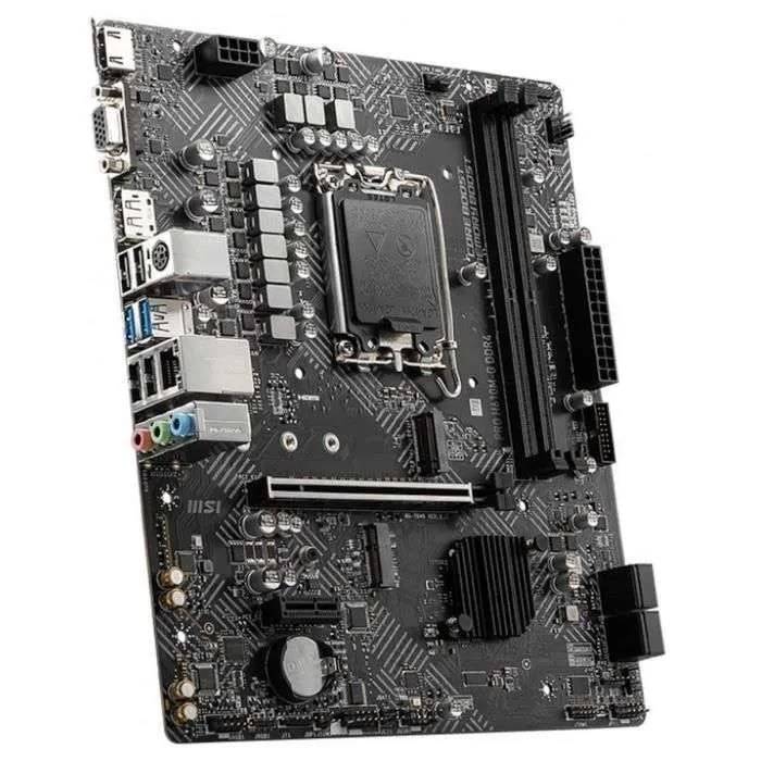 MSI - PRO H610M-G DDR4 - Moederbord - Socket LGA 1700 - Chipset Intel H610-1