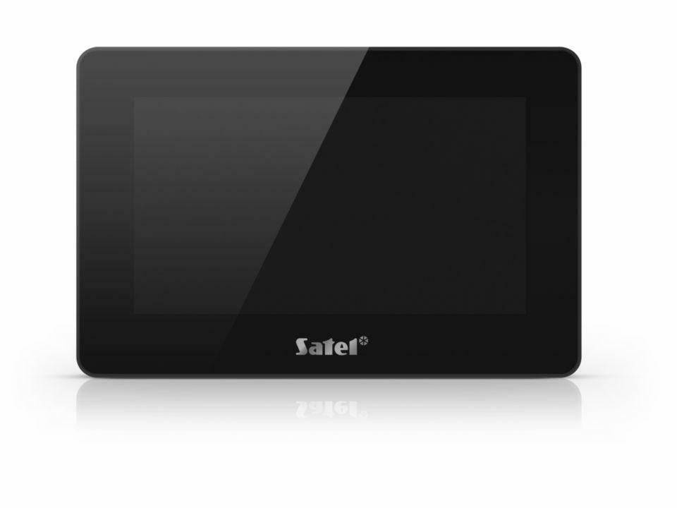 SATEL Touchscreen Toetsenbord 7 INT-TSH2R-B Zwart-0