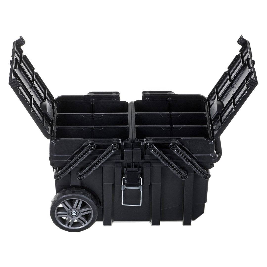 Keter CANTILEVER Job Box 57 L op Wielen Zwart-2
