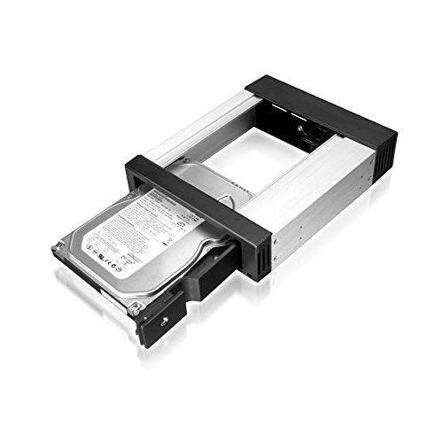 Icy Box IB-158SSK-B Trayless Verwijderbare Schijfbay voor 3,5" SATA HDD (IB-158SK-B)-3