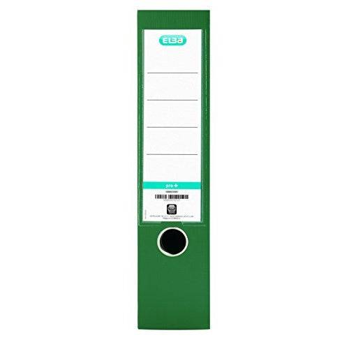 ELBA rado star binder 80 mm rugbreedte groen DIN A4 PP binnenkant doorzichtige pocket vervangbaar insert (10468 GN)-3