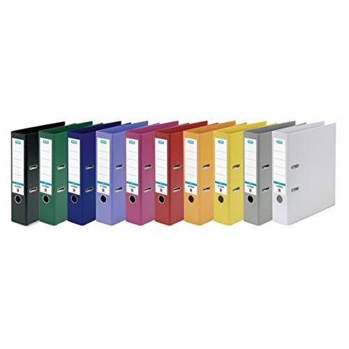 ELBA rado star binder 80 mm rugbreedte groen DIN A4 PP binnenkant doorzichtige pocket vervangbaar insert (10468 GN)-4