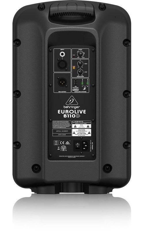 Behringer B110D PA Luidspreker 300W 2-weg Zwart-3