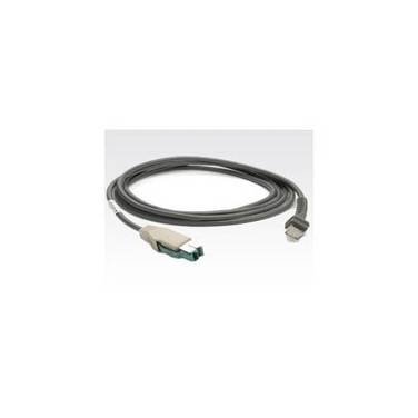 Zebra connection cable, powered USB, Connection cable, powered USB, length: 2.1 m, straight